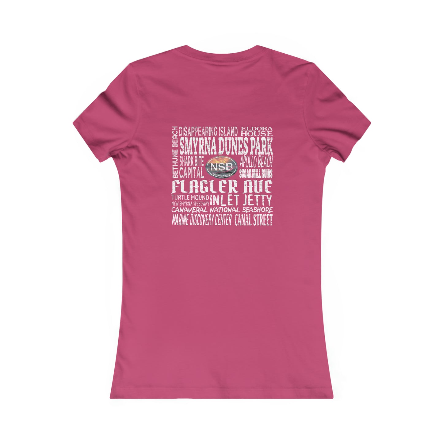 Women's New Smyrna Beach Things to Do T-Shirt