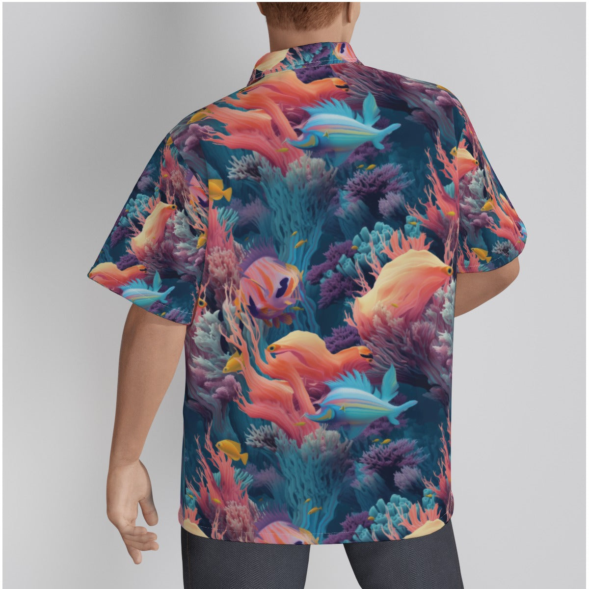 The Coral Reef Men's Hawaiian Shirt