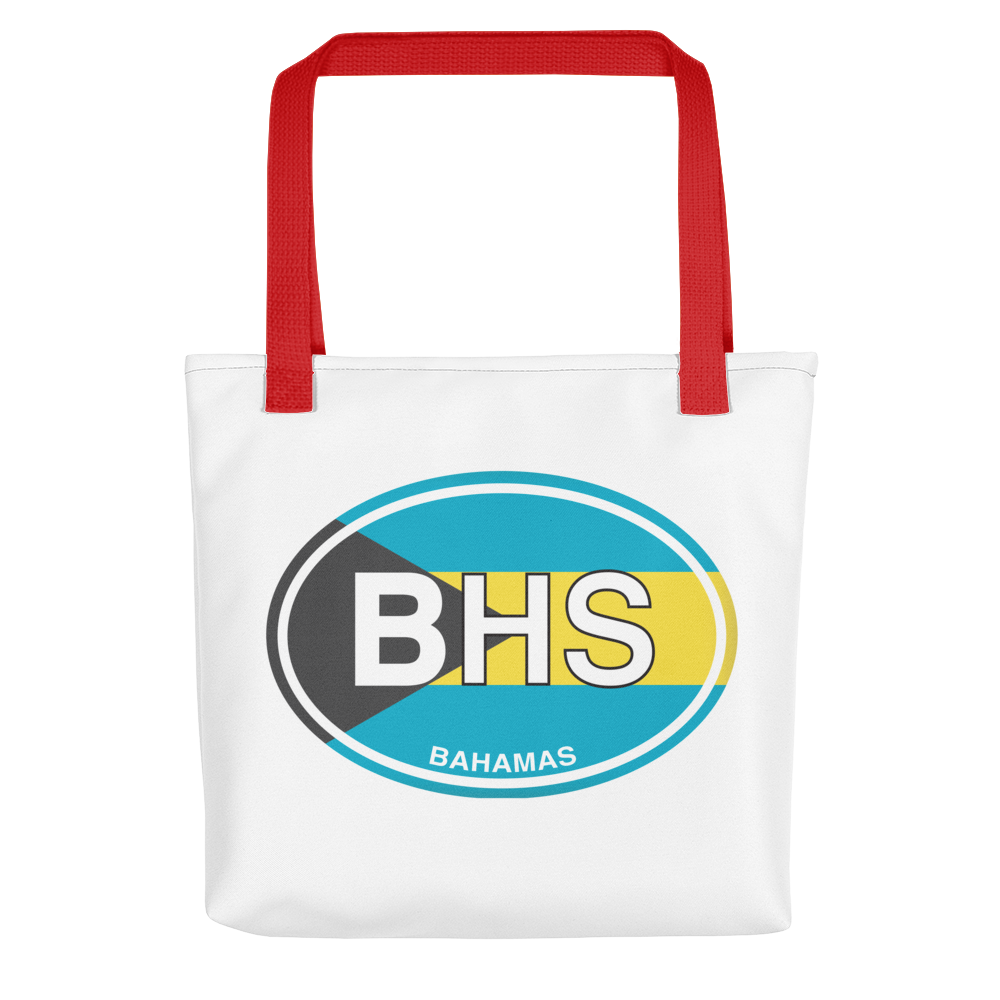 Bahamas Custom Logo Travel Tote Bag - My Destination Location