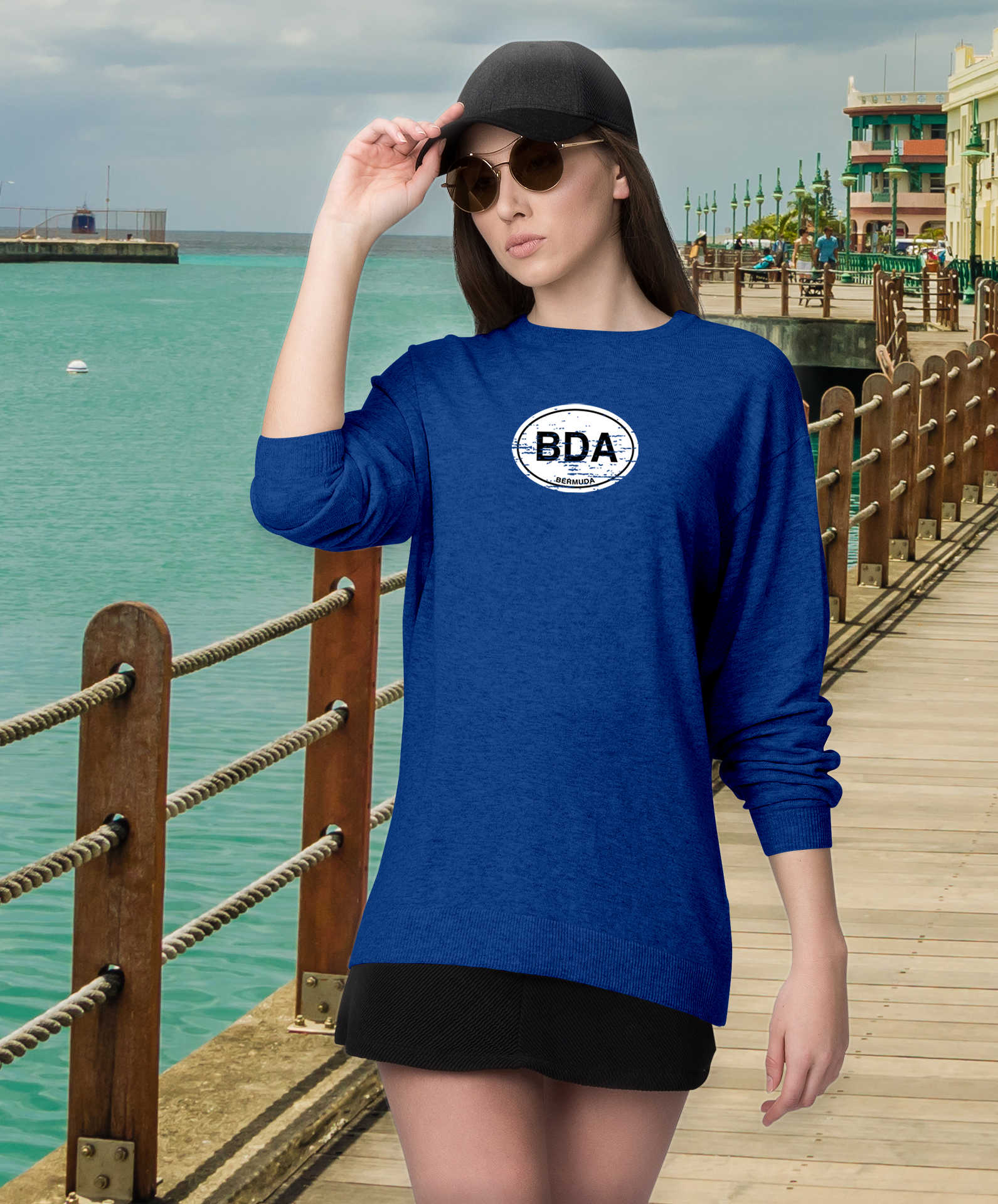 Bermuda Women's Classic Long Sleeve T-Shirts - My Destination Location