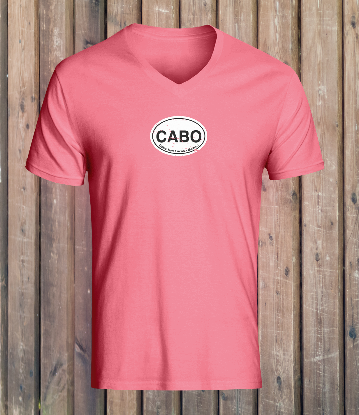 Cabo Women's Classic V-Neck T-Shirts - My Destination Location