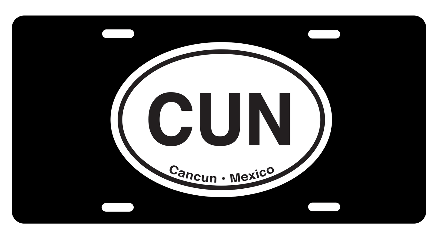 Cancun License Plates - My Destination Location
