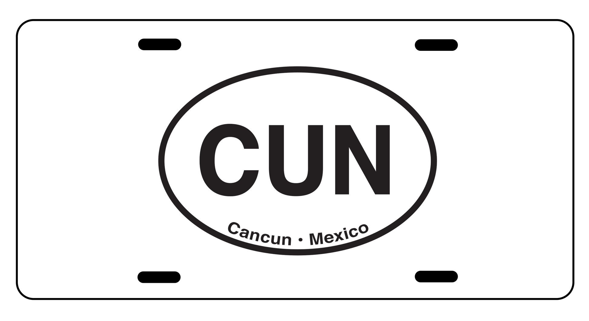 Cancun License Plates - My Destination Location