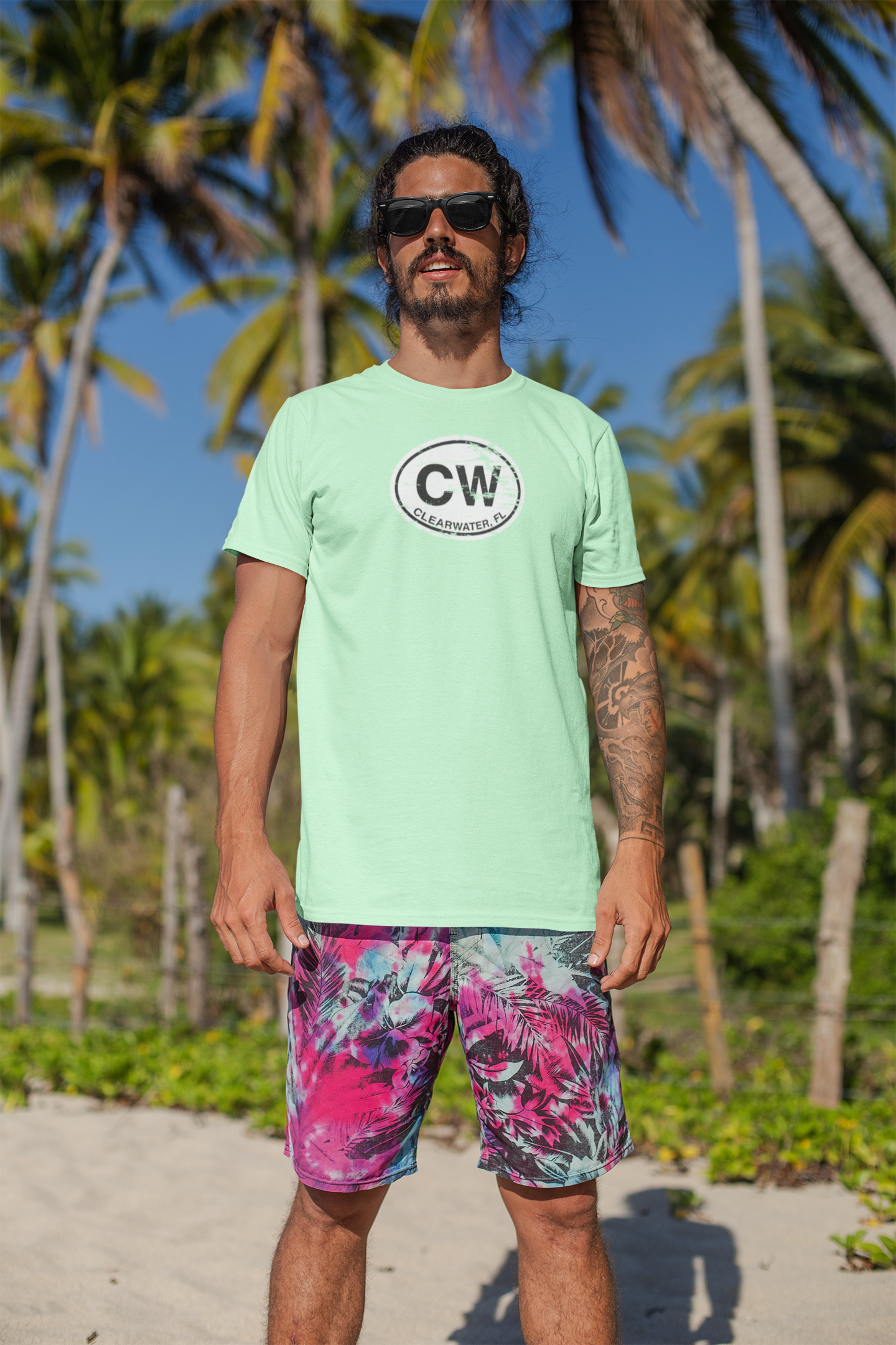 Clearwater, FL Men's Classic T-Shirt Souvenir Gift - My Destination Location
