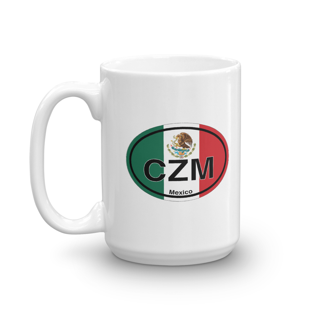 Cozumel Flag Mug - My Destination Location