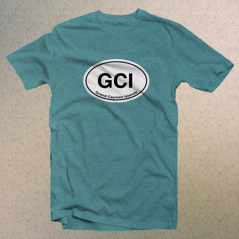 Grand Cayman Classic Logo Comfort Colors Men's and Women's Souvenir T-Shirts - My Destination Location