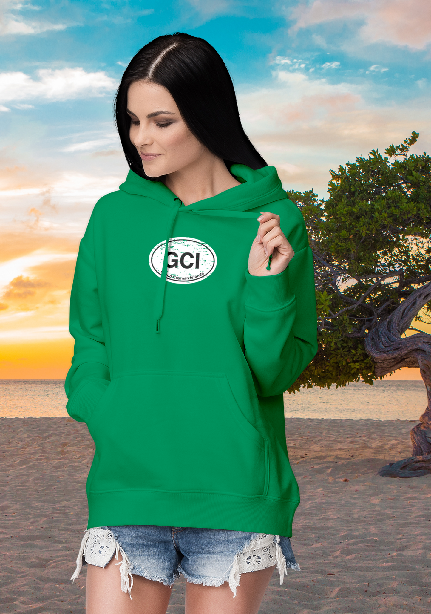 Grand Cayman Men's and Women's Classic Adult Hoodie - My Destination Location