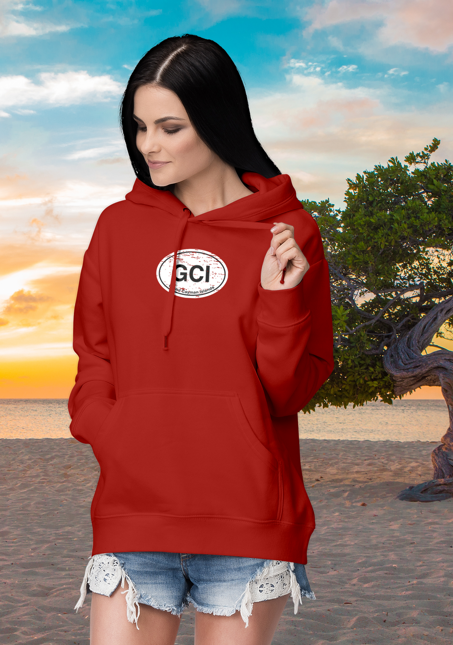 Grand Cayman Men's and Women's Classic Adult Hoodie - My Destination Location