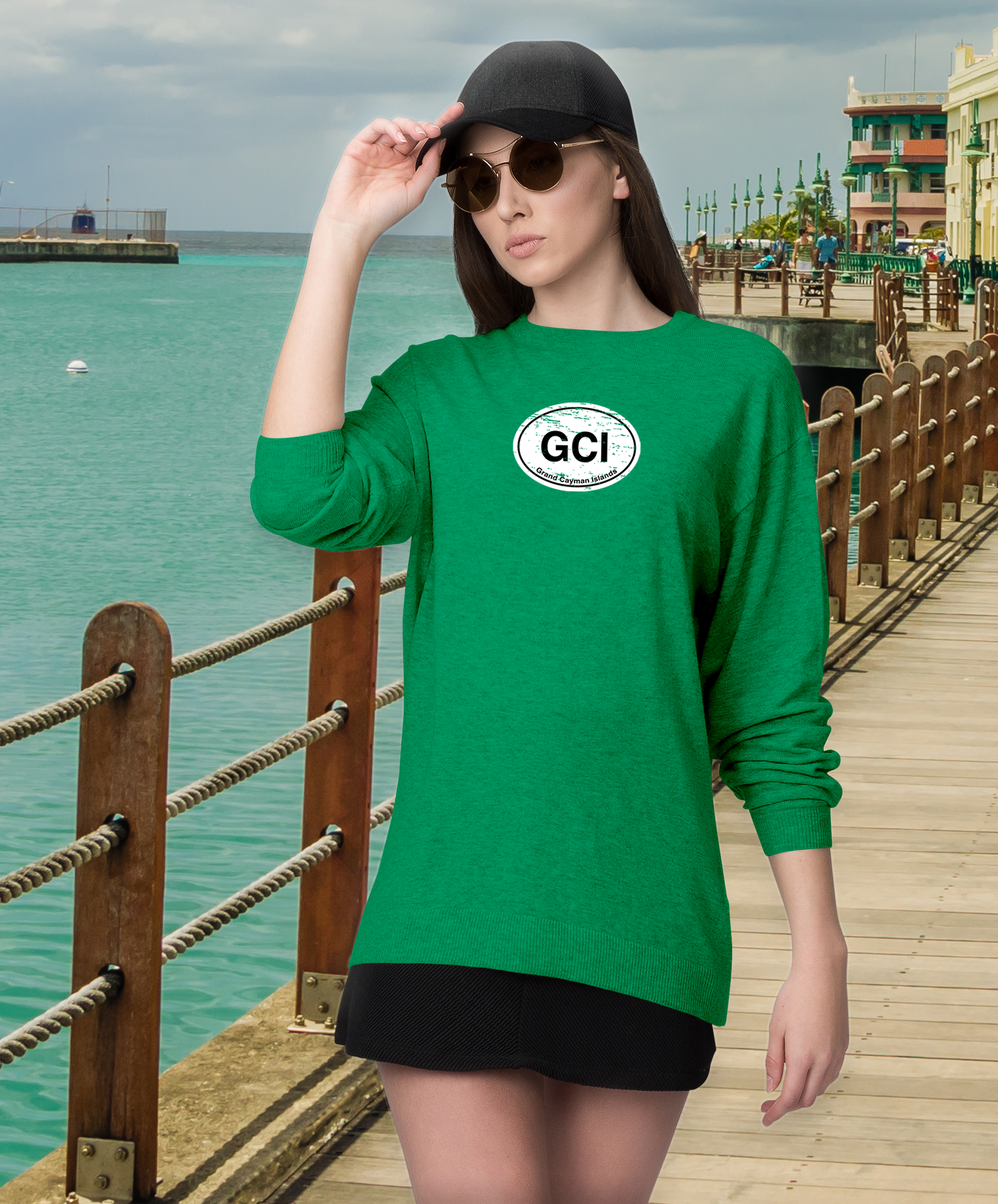 Grand Cayman Women's Classic Long Sleeve T-Shirts - My Destination Location