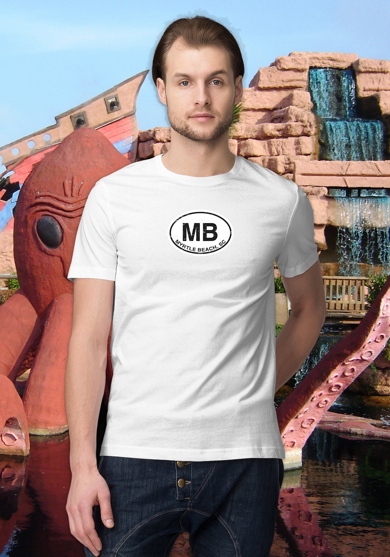 Myrtle Beach Men's Classic T-Shirt Souvenir Gift - My Destination Location