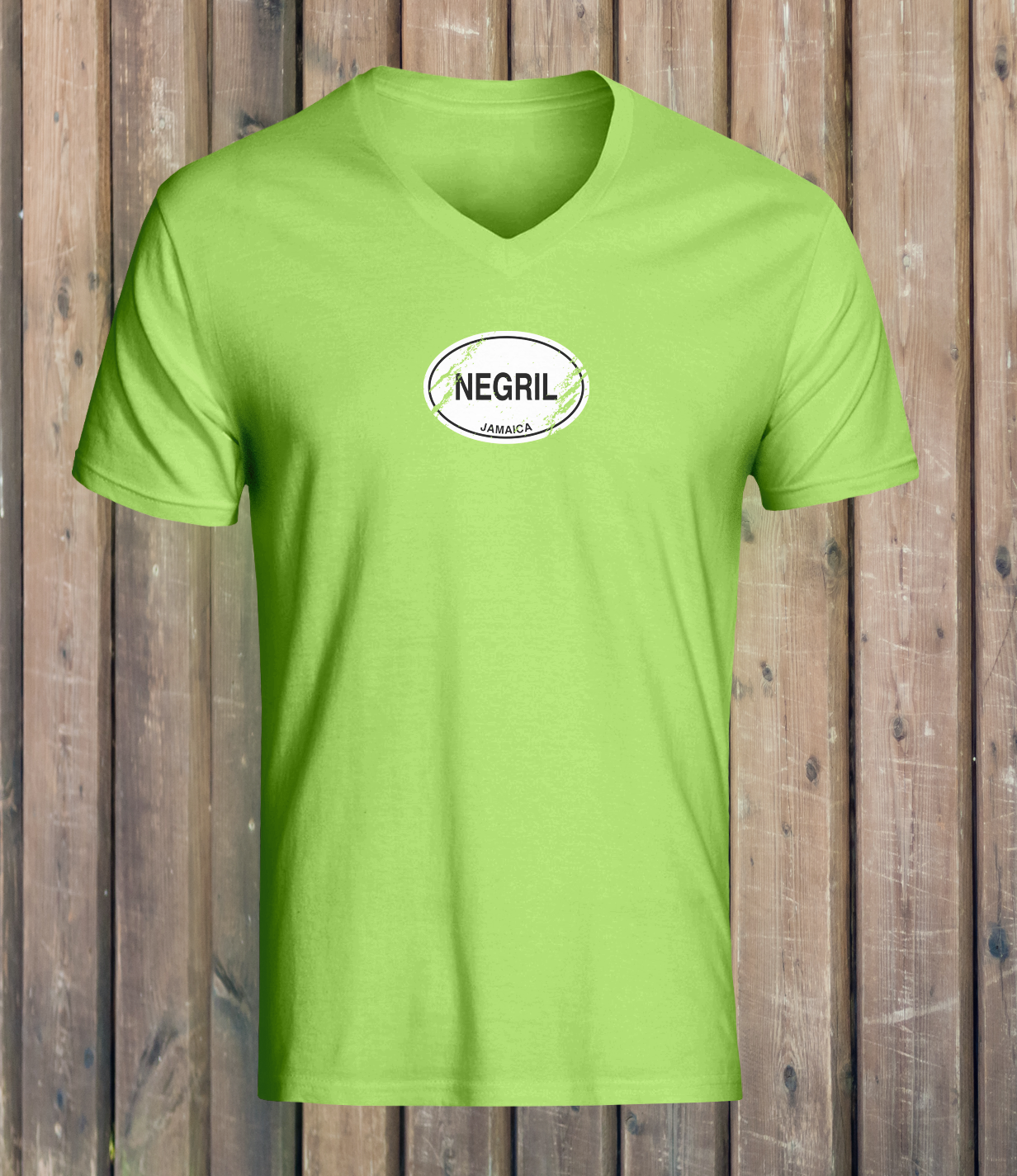Negril Women's Classic V-Neck T-Shirts - My Destination Location
