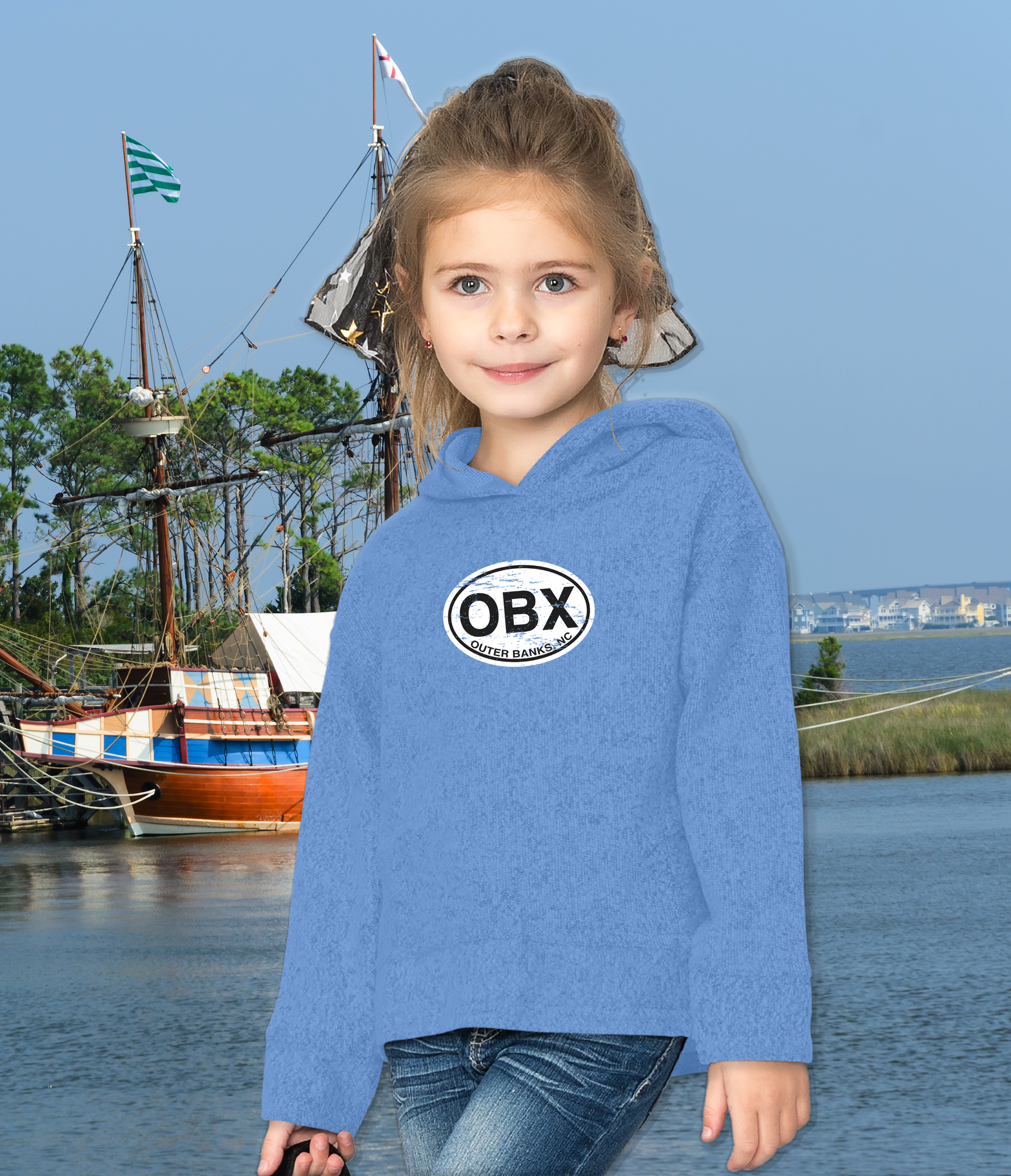 Outer Banks Classic Youth Hoodie Souvenir Gift - My Destination Location