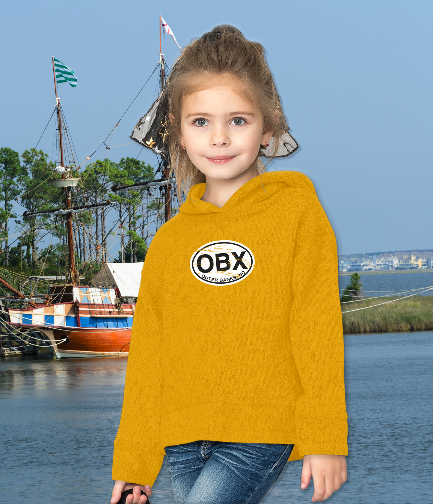 Outer Banks Classic Youth Hoodie Souvenir Gift - My Destination Location