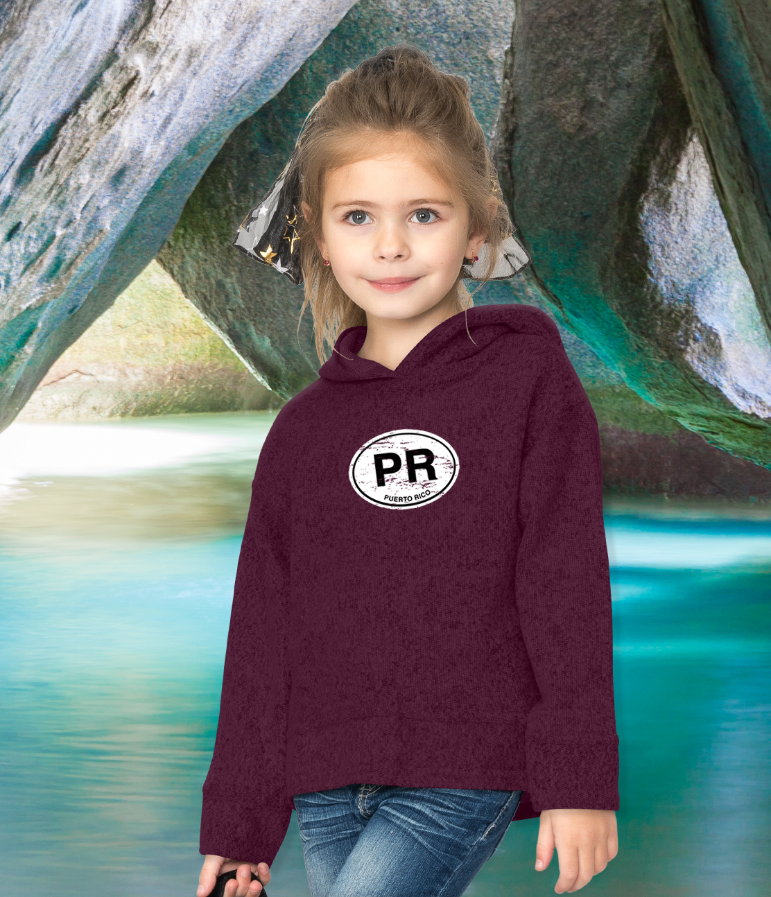 Puerto Rico Classic Youth Hoodie - My Destination Location