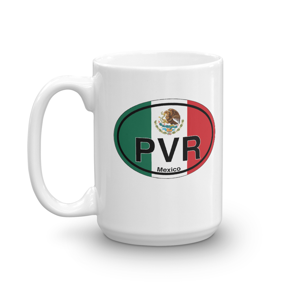 Puerto Vallarta Flag Souvenir Mug - My Destination Location