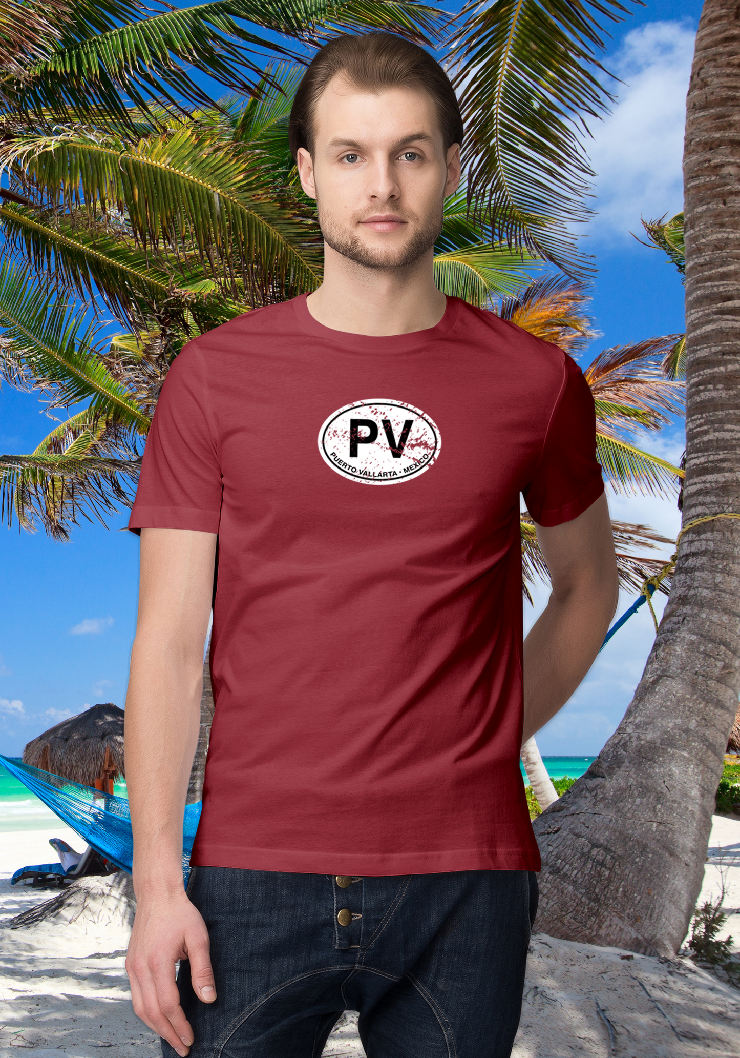 Puerto Vallarta Men's Classic T-Shirt Souvenirs - My Destination Location