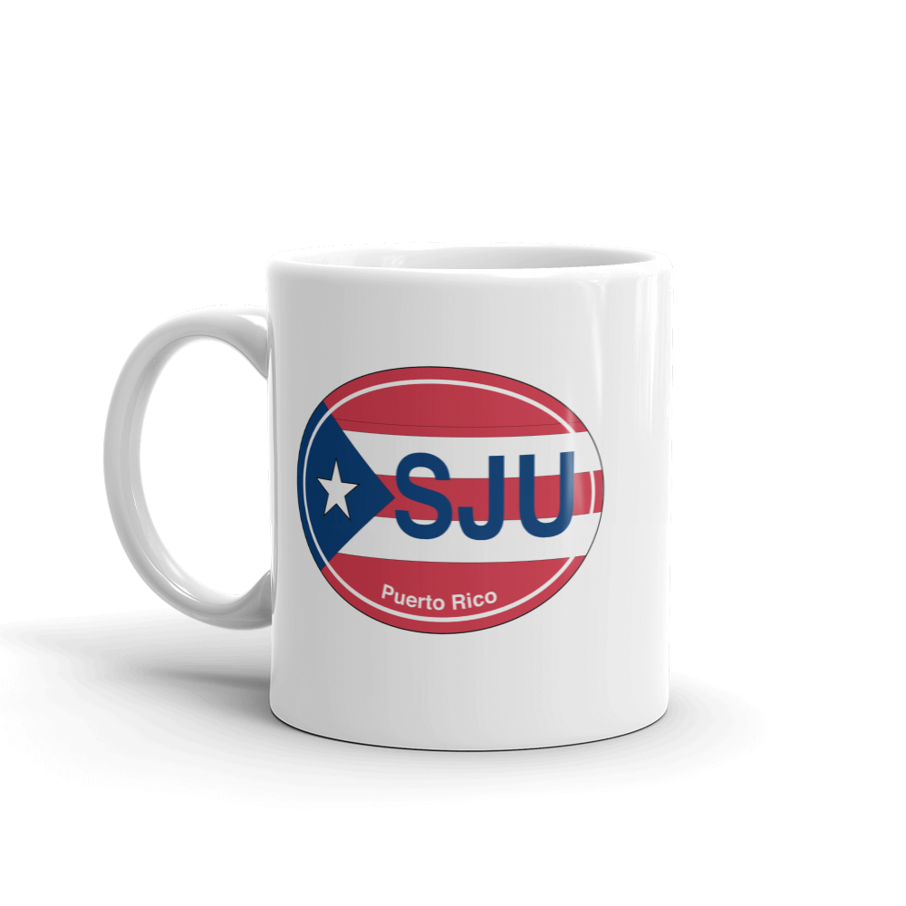 San Juan Flag Souvenir Mug - My Destination Location