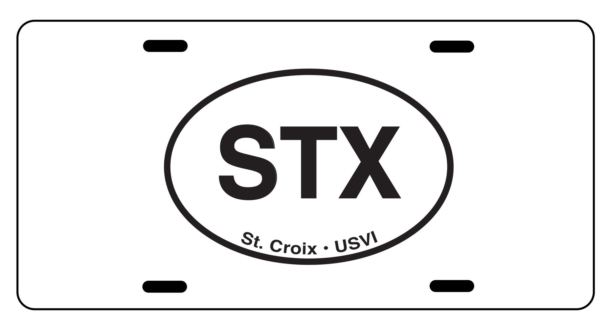 St Croix License Plates - My Destination Location