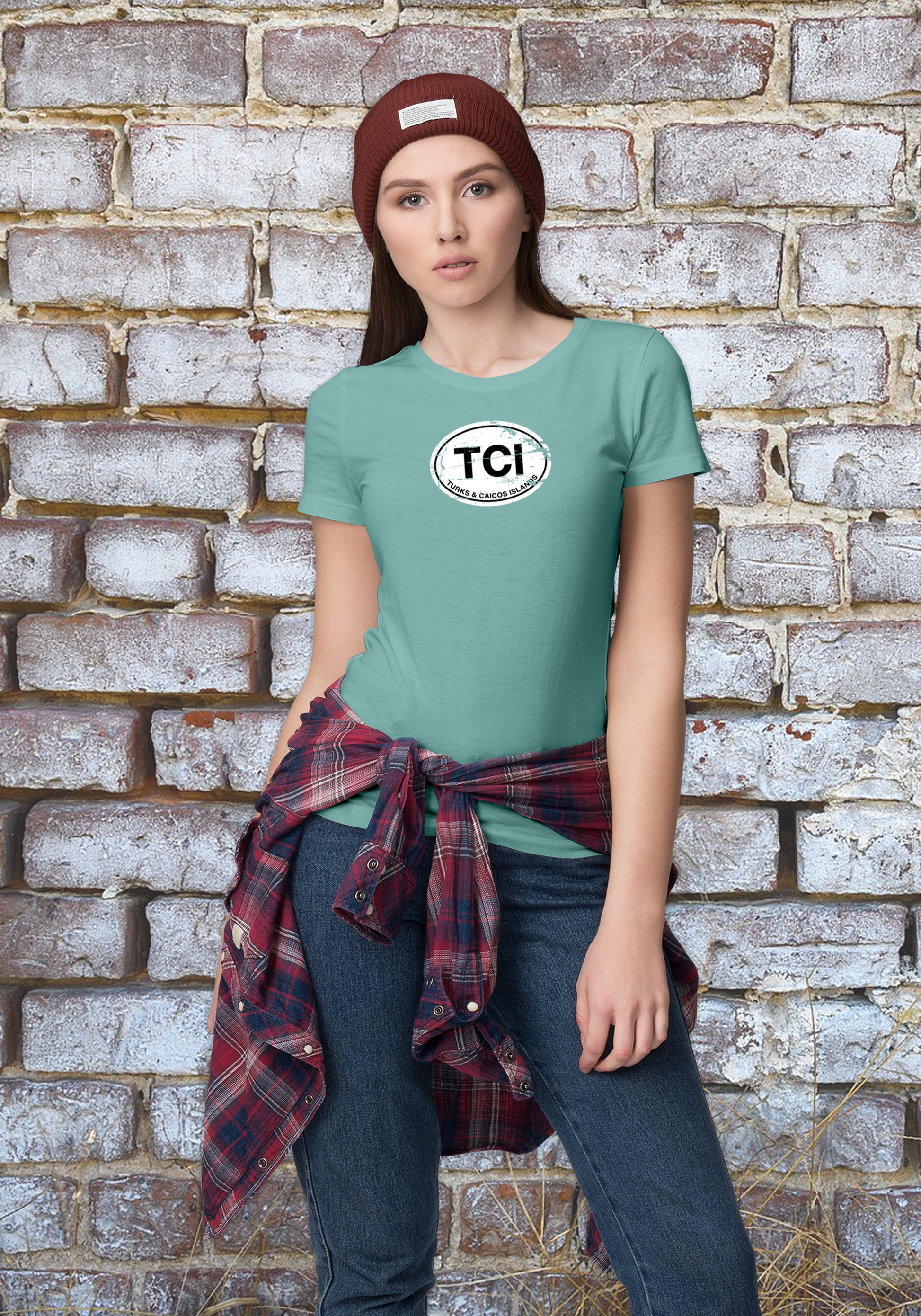 Turks and Caicos Women's Classic T-Shirt Souvenirs - My Destination Location