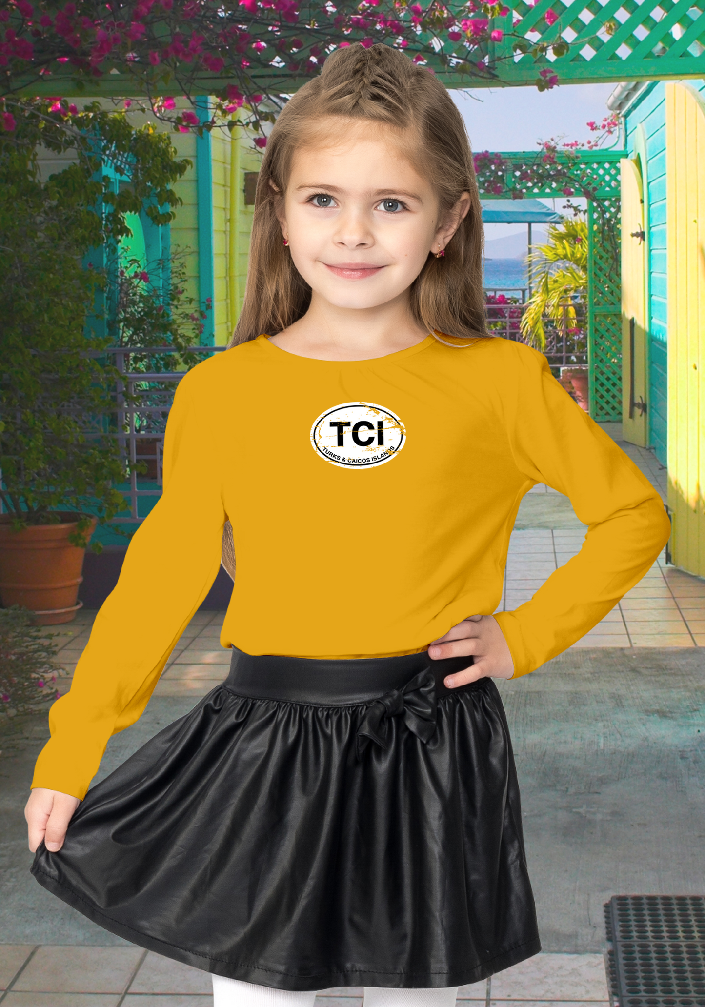 Turks & Caicos Youth Classic Long Sleeve T-Shirts - My Destination Location